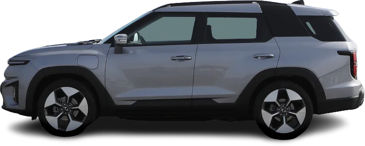 Side view photo of KGM Torres EVX (2024-...) on transparent background