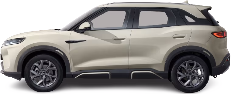 Side view photo of BYD Atto 2 Active FWD (2025-…) on transparent background