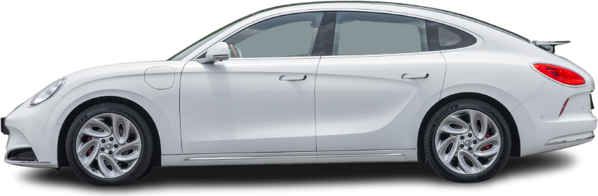 Side view photo of GWM ORA 07 (2024-…) on transparent background