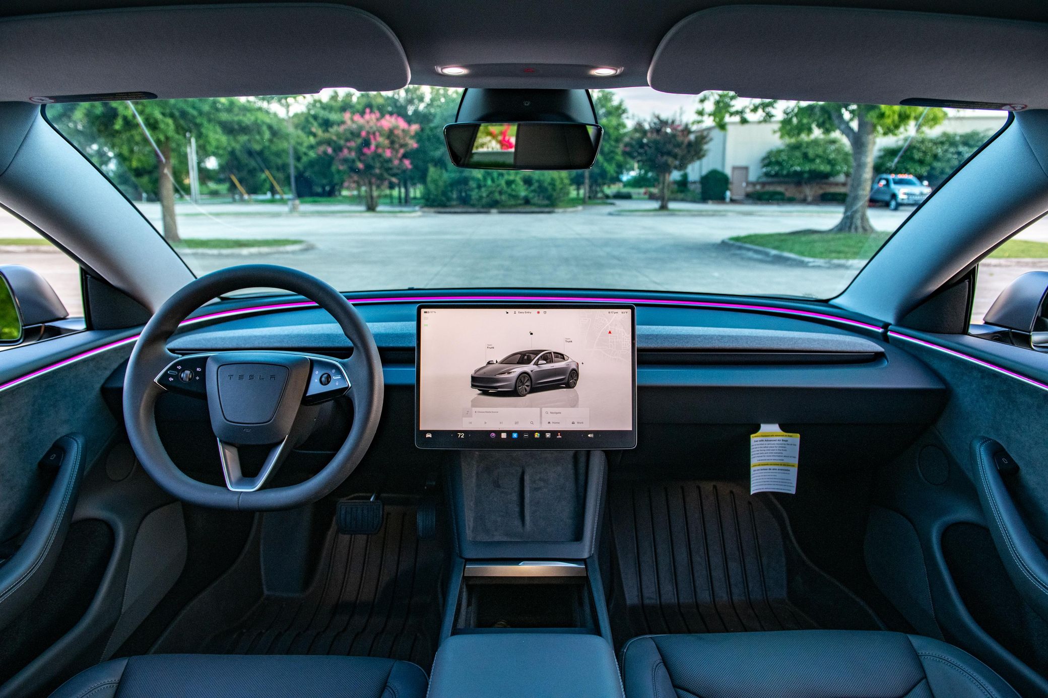 Tesla Model 3 Long Range AWD 2025 - Electric Sedan Global Overview ...