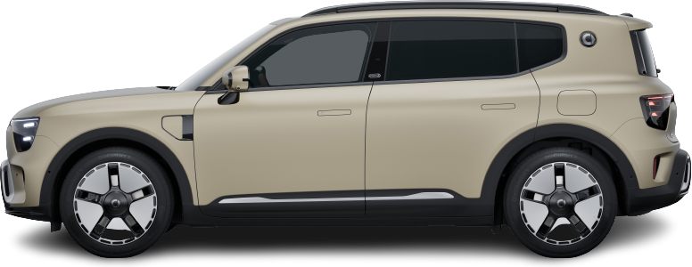 Side view photo of Smart #5 Pulse (2025-…) on transparent background