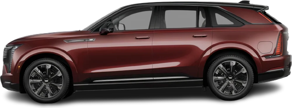 Side view photo of Cadillac Escalade IQ First Edition (2024-…) on transparent background
