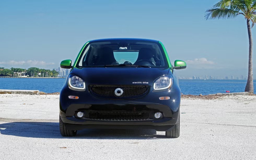 Smart EQ forfour (2017-2019) front fascia, grille, headlights, bumper, exterior