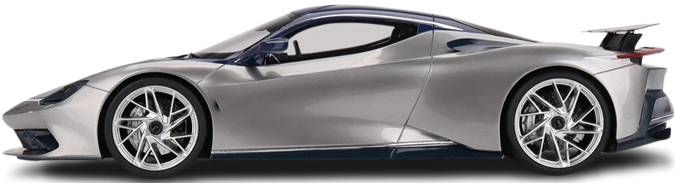 Side view photo of Pininfarina Battista (2022-...) on transparent background