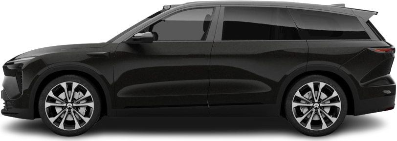 Side view photo of NIO EL8 Standard Range (2024-…) on transparent background