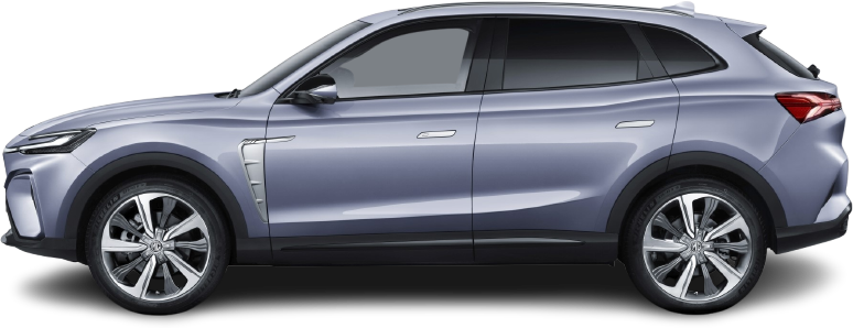 Side view photo of MG Marvel R Performance (2021-…) on transparent background