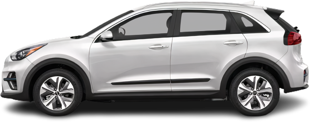 Side view photo of Kia Niro EV Standard Range (2019-2022) on transparent background