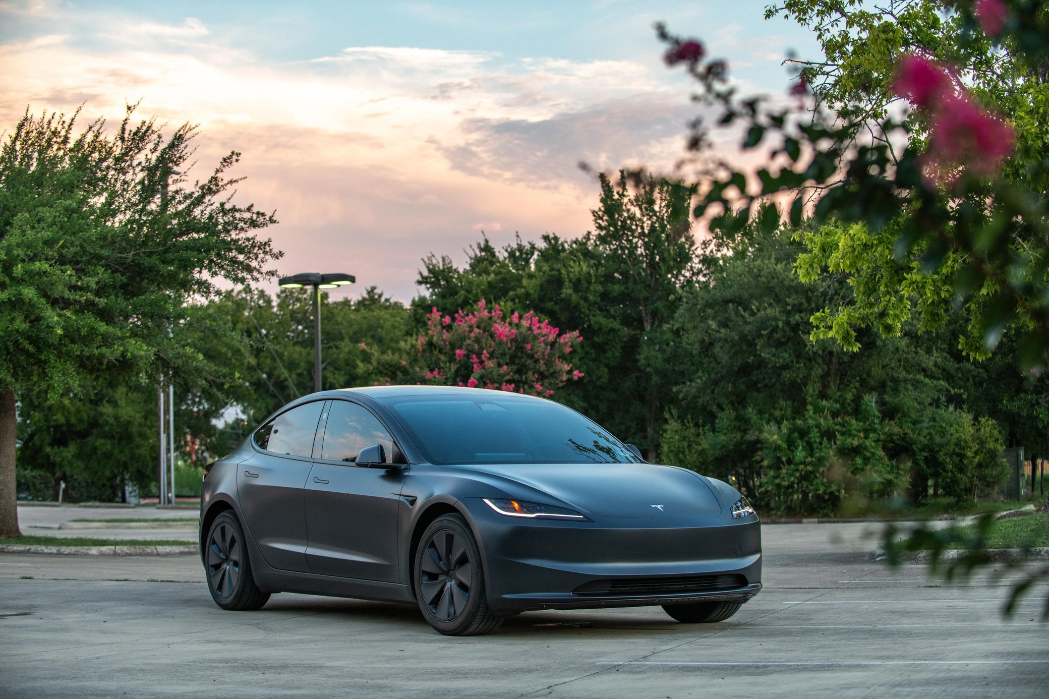 Tesla Model 3 Long Range AWD 2025 - Electric Sedan Global Overview ...