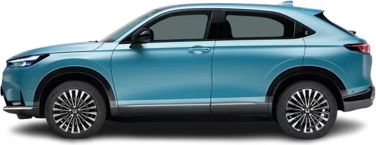 Side view photo of Honda eNy1 (2023-…) on transparent background
