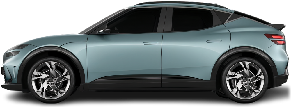 Side view photo of Genesis GV60 Standard AWD (2024-…) on transparent background