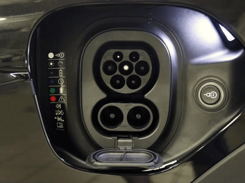 Porsche Taycan Turbo S Cross Turismo (2021-2024) charge port Europe photo, charging, inlet, plug, connector