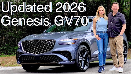 Video: Can you spot the difference? // Updated 2026 Genesis GV70 review