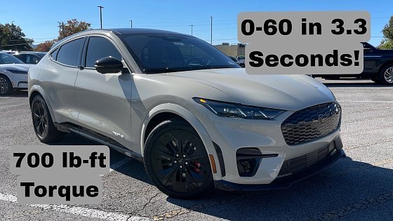 Video: 2025 Ford Mustang Mach-E GT Performance POV Test Drive & Review