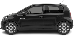 Side view photo of Seat Mii Electric (2019-2021) on transparent background