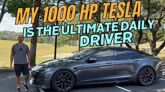 Video: Here’s Why My 1000 HP Tesla Model S Plaid Is The Ultimate Daily Commuter Car