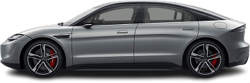 Side view photo of Sony Vision-S 01 on transparent background