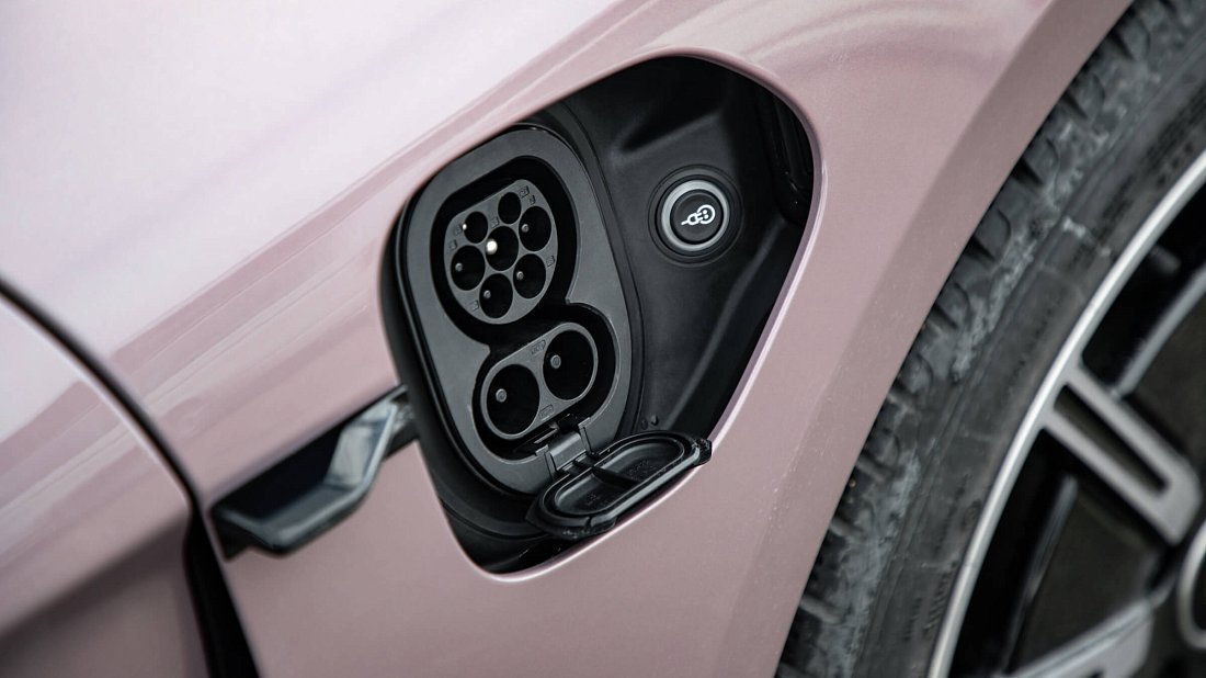 Porsche Taycan 4S Plus (2020-2024) charge port Europe, charging, inlet, plug, connector