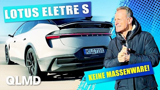 Video: 2,5 Tonnen ?? Kann sich das noch Lotus nennen?? | Lotus Eletre S | Matthias Malmedie