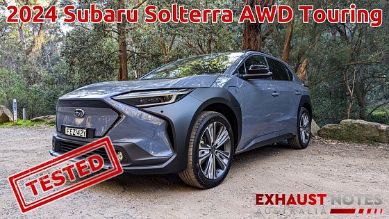 Video: 2024 Subaru Solterra AWD Touring (car review)