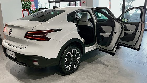 Video: 2025 Citroen C4 X - Attractive Fastback SUV