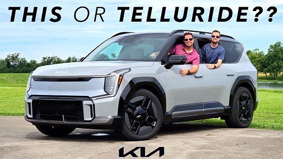 Video: 2026 Kia EV9 -- Should You Pick THIS or a Telluride Hybrid?? (NEW Nightfall & More)