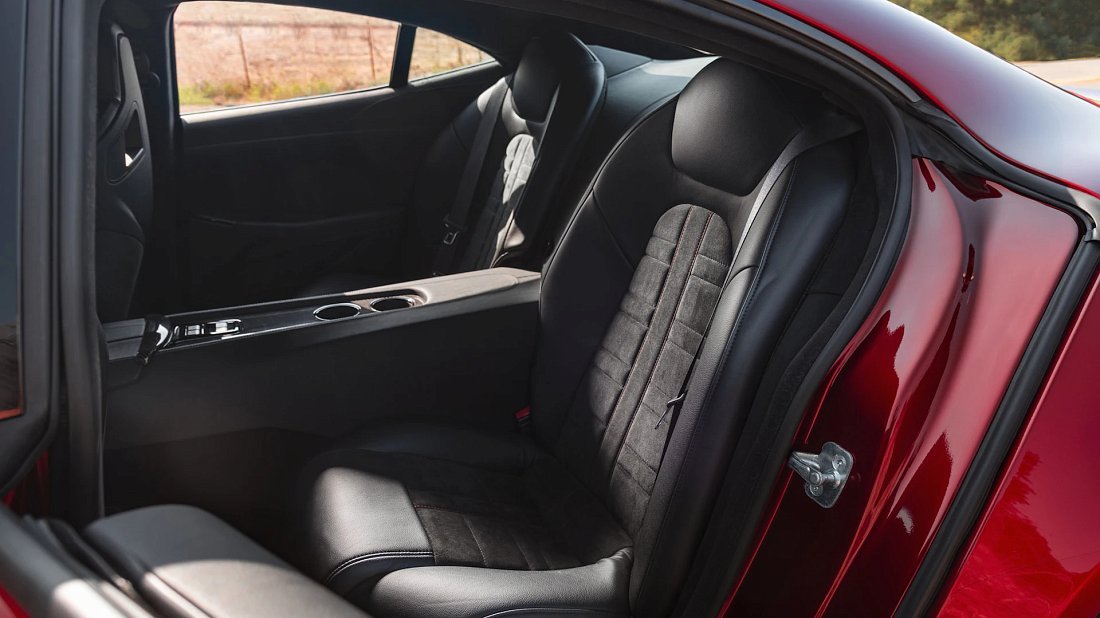 Drako Motors GTE First Edition (2020-…) rear seats photo, back seats, passenger seats, legroom, headroom, interior
