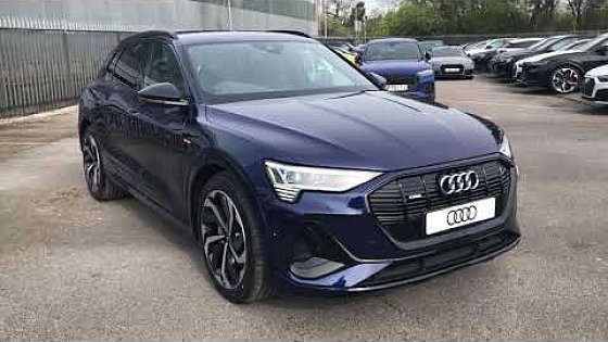 Video: Brand New Audi E-Tron 50 Black Edition - Crewe Audi
