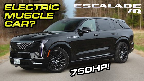 Video: 2025 Cadillac Escalade IQ: The 750HP Silent Muscle Car You Never Saw Coming