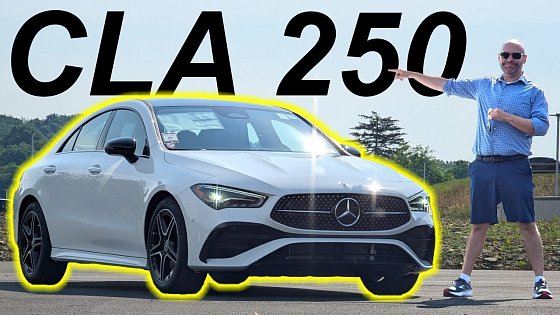 Video: Test Drive: 2025 Mercedes Benz CLA 250 4MATIC Coupe Features and Performance Review