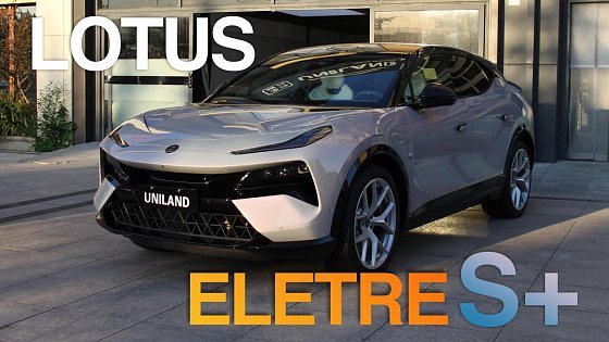 Video: 2023 4K Lotus Eletre S+ - External and internal details show