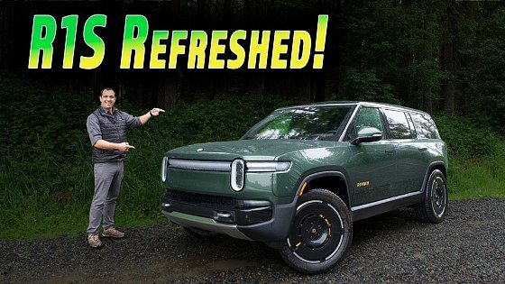Video: The 2025 Rivian R1S Gets An Undercover Overhaul