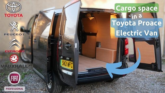 Video: Toyota Proace Electric cargo space and dimensions