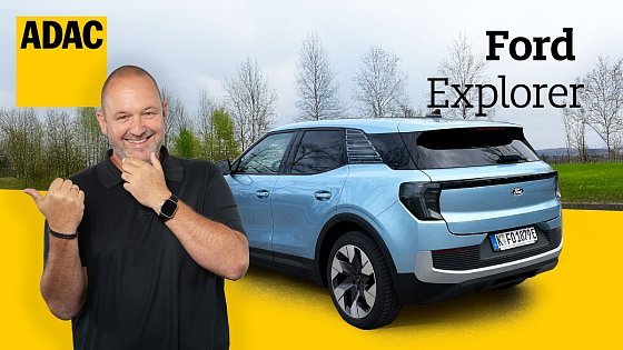 Video: Wie fährt das Pendant des VW ID.4? Der Ford Explorer im Fahrbericht