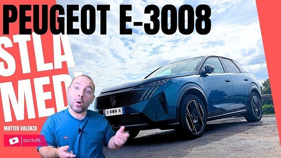 Video: NUOVA PEUGEOT e-3008 da 600 a 700km CON UN PIENO! STLA MED