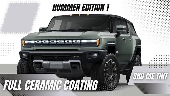 Video: Hummer EV Edition 1 gets coated