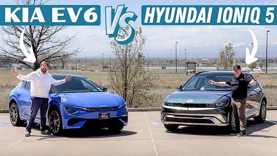 Video: Huge Updates For 2025 Hyundai IONIQ 5 & Kia EV6! Side By Side Comparison