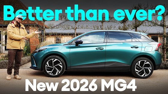 Video: 2026 MG4 EV: sharper, smarter… still class-leading?