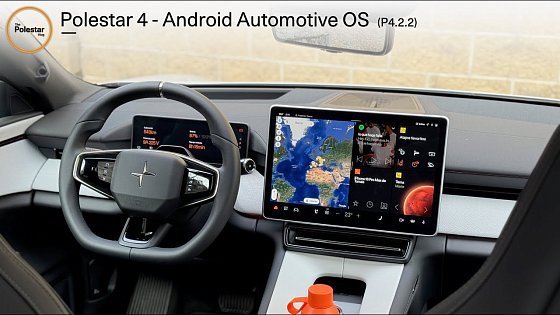 Video: Polestar 4 - Android Automotive OS || Sistema Multimedia