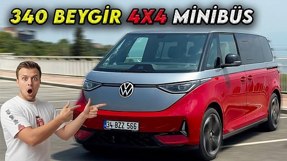 Video: VW ID. Buzz GTX – Elektrikli Minibüs Böyle mi Gider?!