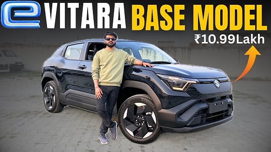 Video: Maruti Suzuki eVitara Delta Base Model | Maruti First EV Game Changer?