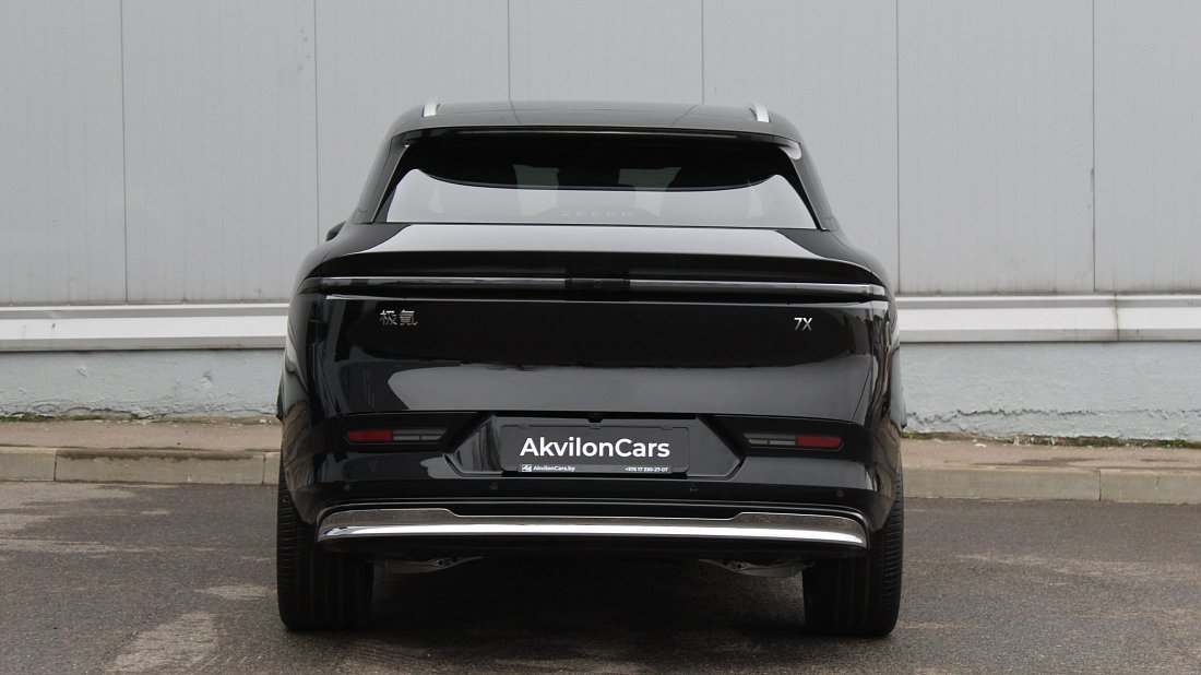 Zeekr 7X Long Range RWD (2025-...) rear view, taillights, trunk, spoiler, badge, bumper, exterior