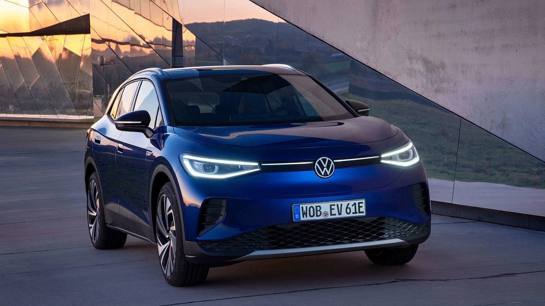 Volkswagen ID.4 1st Edition (2020-2021) front fascia, grille, headlights, bumper, exterior