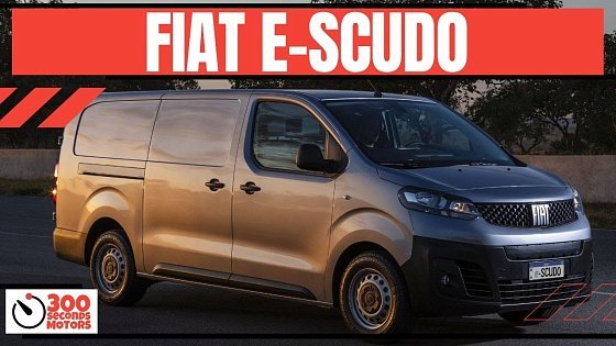 Video: FIAT E-SCUDO CARGO with a 100% electric engine