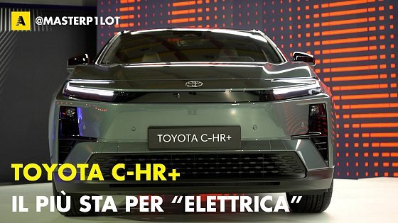 Video: Nuova Toyota C-HR+ 2025 | "PIÙ" significa 600 km di autonomia. Elettrica ⚠️