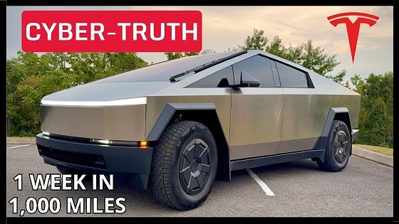 Video: Tesla Cybertruck 1 Week + 1,000 Mile Review | Here’s What No One Tells You