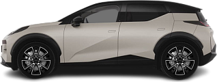 Side view photo of Zeekr X Privilege AWD (2023-…) on transparent background