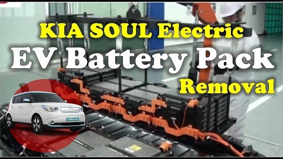 Video: KIA Soul EV High Voltage Battery Pack Removal guide