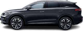 Side view photo of BYD Tang Flagship (2022-2024) on transparent background