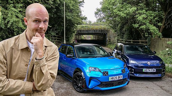 Video: Renault R5 vs Alpine A290! Which Hot e-Hatch Is Best?