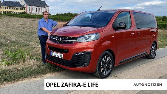 Video: Opel Zafira-e Life (75 kWh) 2020: Elektro-Van im Review, Test, Fahrbericht